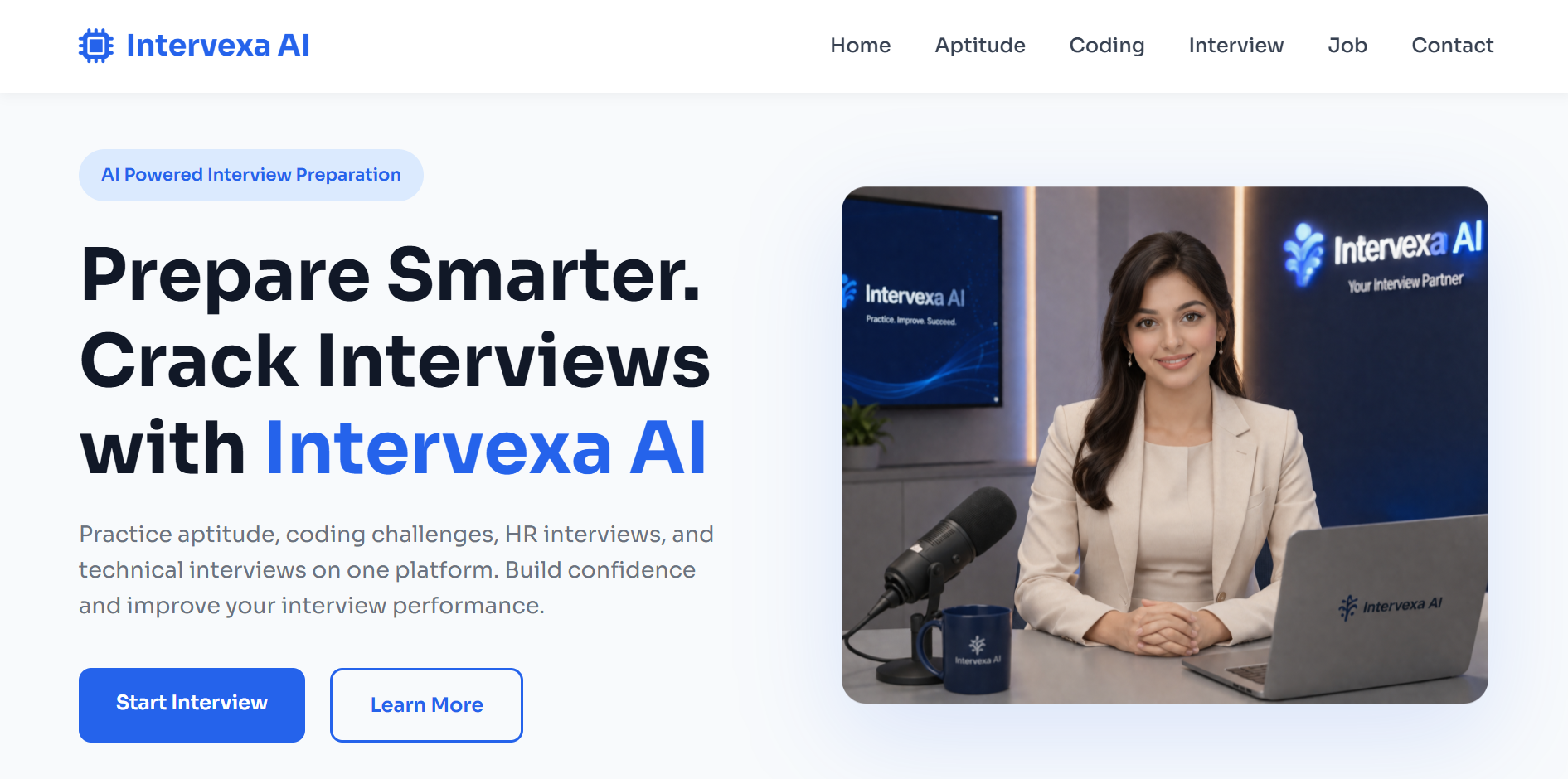 Intervexa AI Interview Preparation Platform